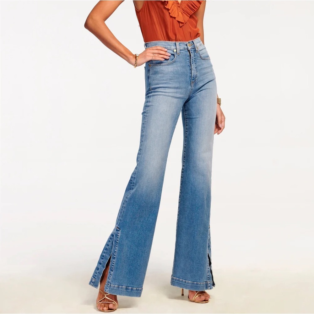 Ramy Brook Tyra High Waisted Flare Jean